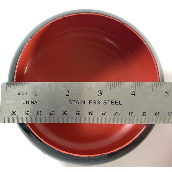 Vintage Antique Russian Hand Painted Enamel Round Trinket Box - Picture 6 of 6